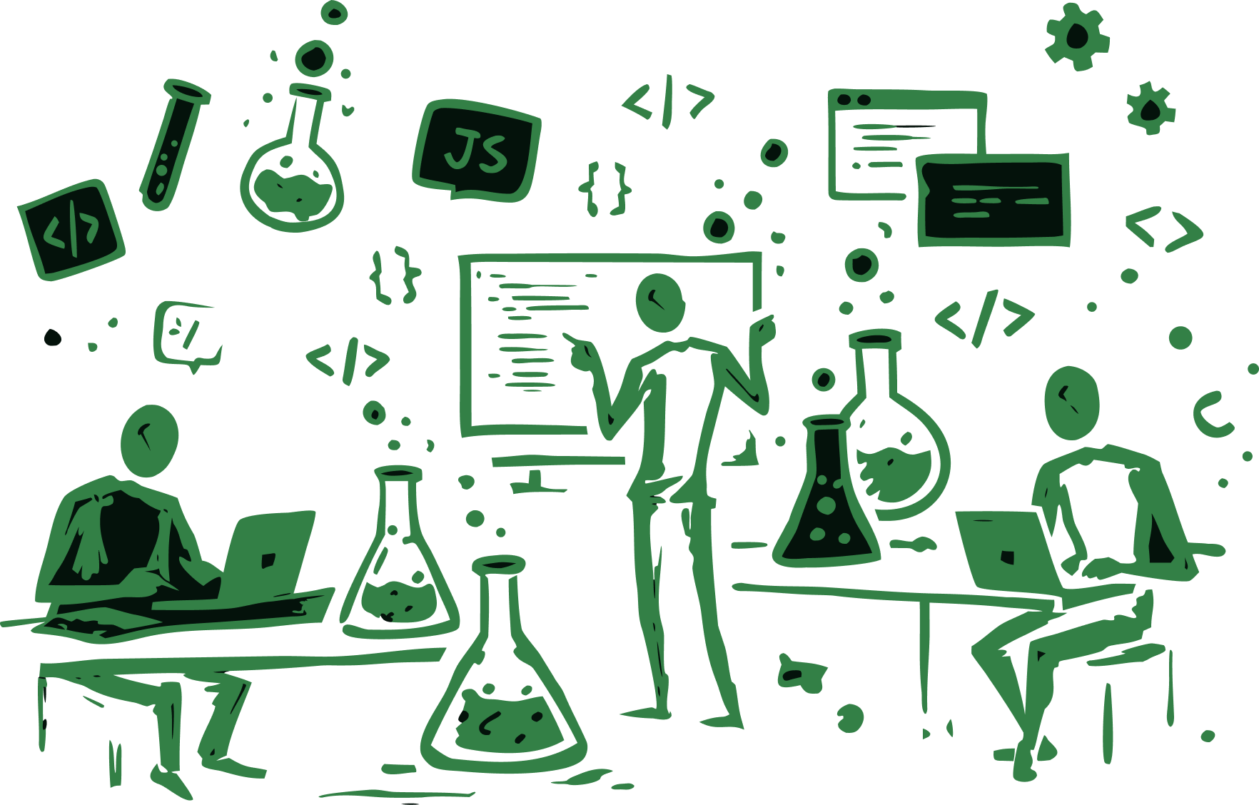 Team crafting digital products